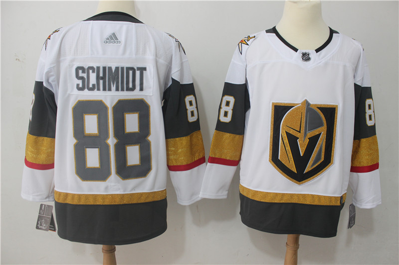Men's Adidas Vegas Golden Knights #88 Nate Schmidt White Stitched NHL Jersey Men's Adidas Vegas Golden Knights #88 Nate Schmidt White Stitched NHL Jersey